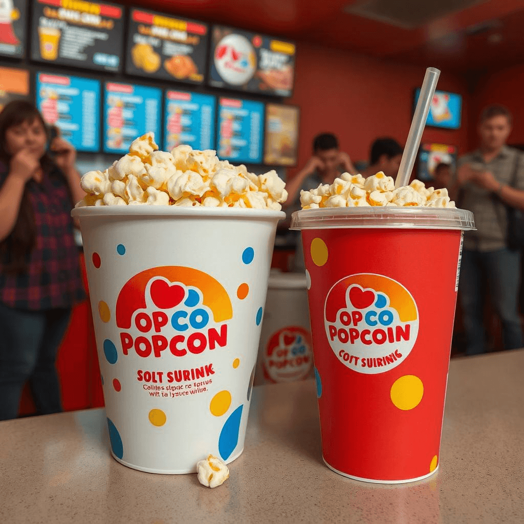 Popcorn Buckets & Cups Branding